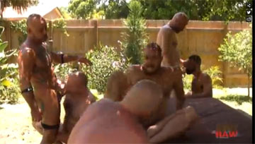 gratuit extrait gang bang vol dvd hairy and raw