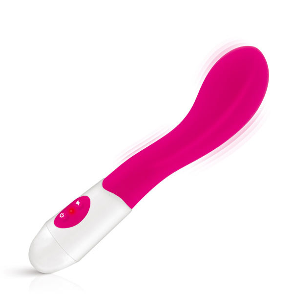 image extraite vibromasseur ysalis yoba pink white