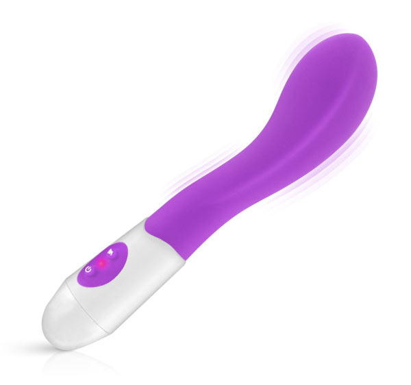 image extraite vibromasseur ysalis yoba purple white
