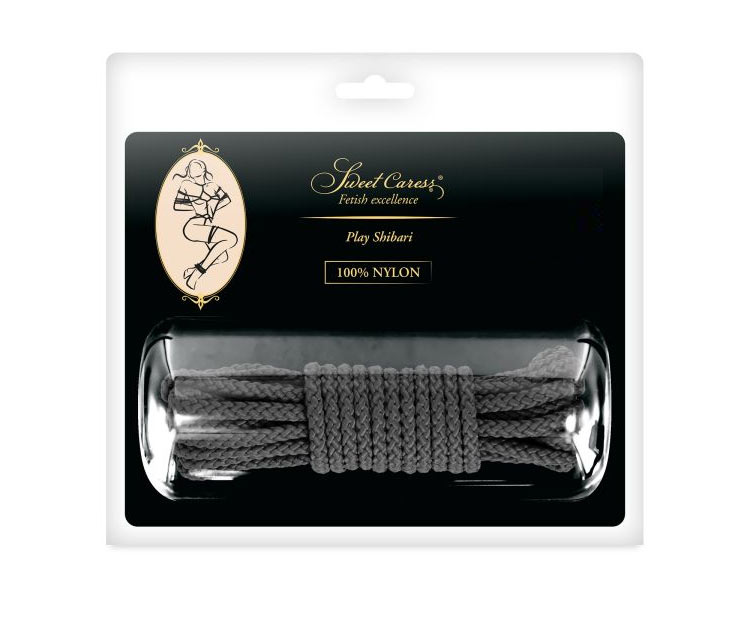 image extraite corde bondage rigide sweet caress black