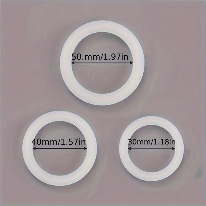image extraite set anneaux silicone phosphorescents
