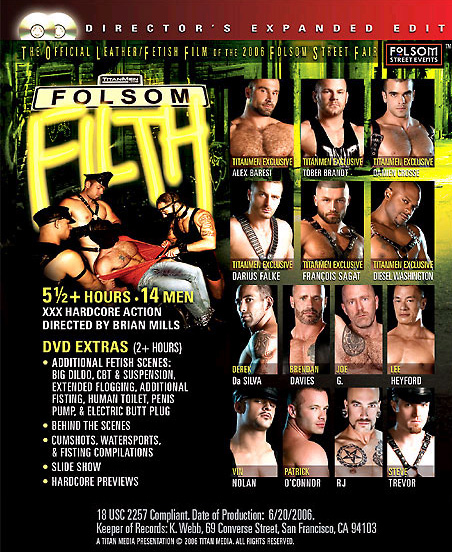 image extraite folsom filth double dvd titan media