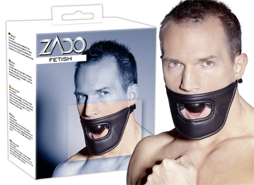 image extraite leather gag soft