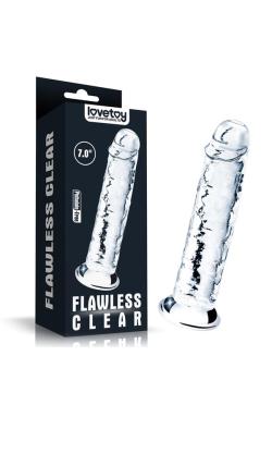Gode Flawless Clear - Lovetoys - Size 7 Inches
