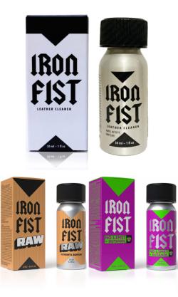 Pack 3 Poppers Iron Fist, No Limit, Raw
