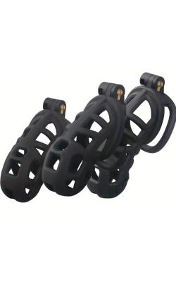 Cage chastet Rsine COBRA - Black - Standard