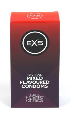 Préservatifs ''Mixed Flavoured'' - EXS - x12