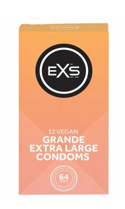Préservatifs Extra Large ''Grande (64mm)'' - EXS - x12