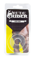 Cliquez pour voir la fiche produit- Fat Stretchy CockRing - Rude Rider - Transparent