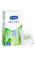 Click to see product infos- Prservatifs Durex ''Naturals'' - x10