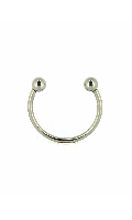 Click to see product infos- Cockring Ouvert Mtal avec bille - 45 mm