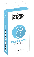 Click to see product infos- Prservatifs Secura ''EXTRA WET'' - x12