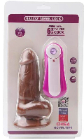 Cliquez pour voir la fiche produit- Gode Ballsy Super Cock ''Jumbo Jack'' - Chisa Novelties - Marron - Taille 6'' (15cm)