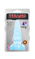 Cliquez pour voir la fiche produit- Anal Plug ''Hi-Basic'' 4Inch - Chisa - Bleu