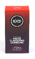 Cliquez pour voir la fiche produit- Préservatifs ''Mixed Flavoured'' - EXS - x12