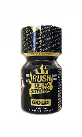 Cliquez pour voir la fiche produit- Poppers Rush ULTRA STRONG GOLD - 10 ml