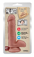 Cliquez pour voir la fiche produit- Gode T-Skin So Natural ''Philander'' - Chisa Novelties - Chair