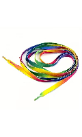 Click to see product infos- Lacets Rainbow