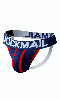 Cliquez pour voir la fiche produit- JockStrap JOCKMAIL - Bleu Marine/Rouge - Taille L