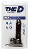 Click to see product infos- Realistic ''The D Slim'' - Doc Johnson - Black - Size 6 Inches