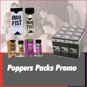 Prix promo sur les Poppers en livraison rapide -  packs